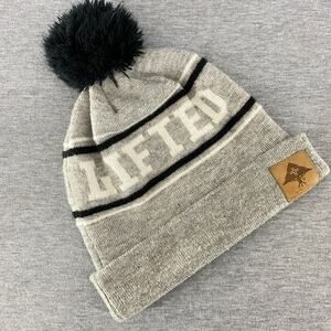LIFTED RESEARCH GROUP Pom Cap Winter Hat Beanie One Size